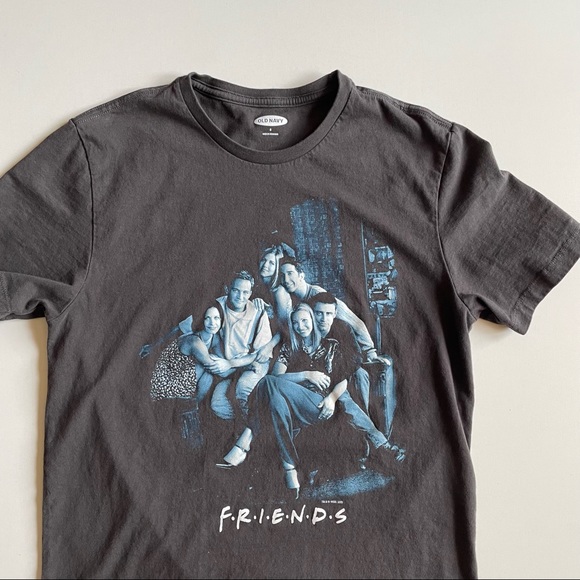 Old Navy FRIENDS Grey T-shirt Size XS-S - Picture 5 of 5